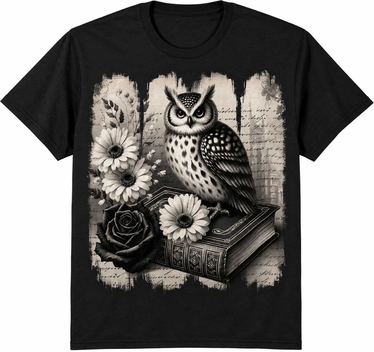 Book Owl Tee