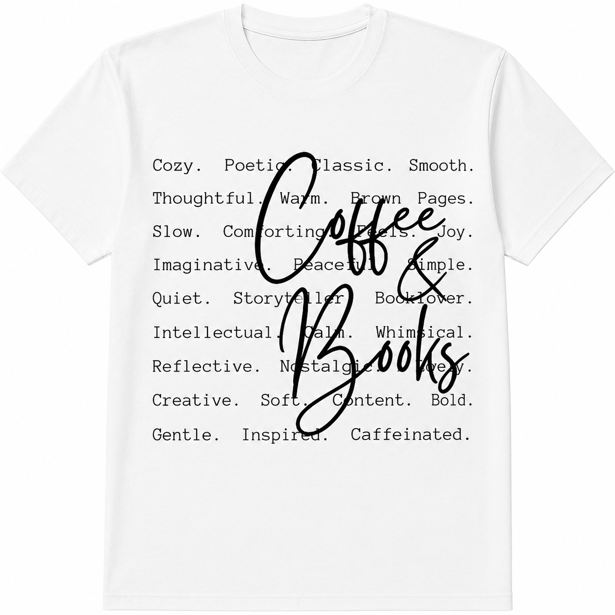 Coffee & Books Tee