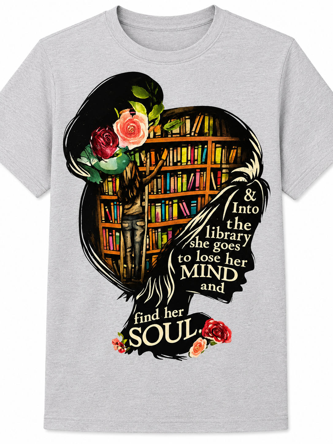 Into the Library Tee